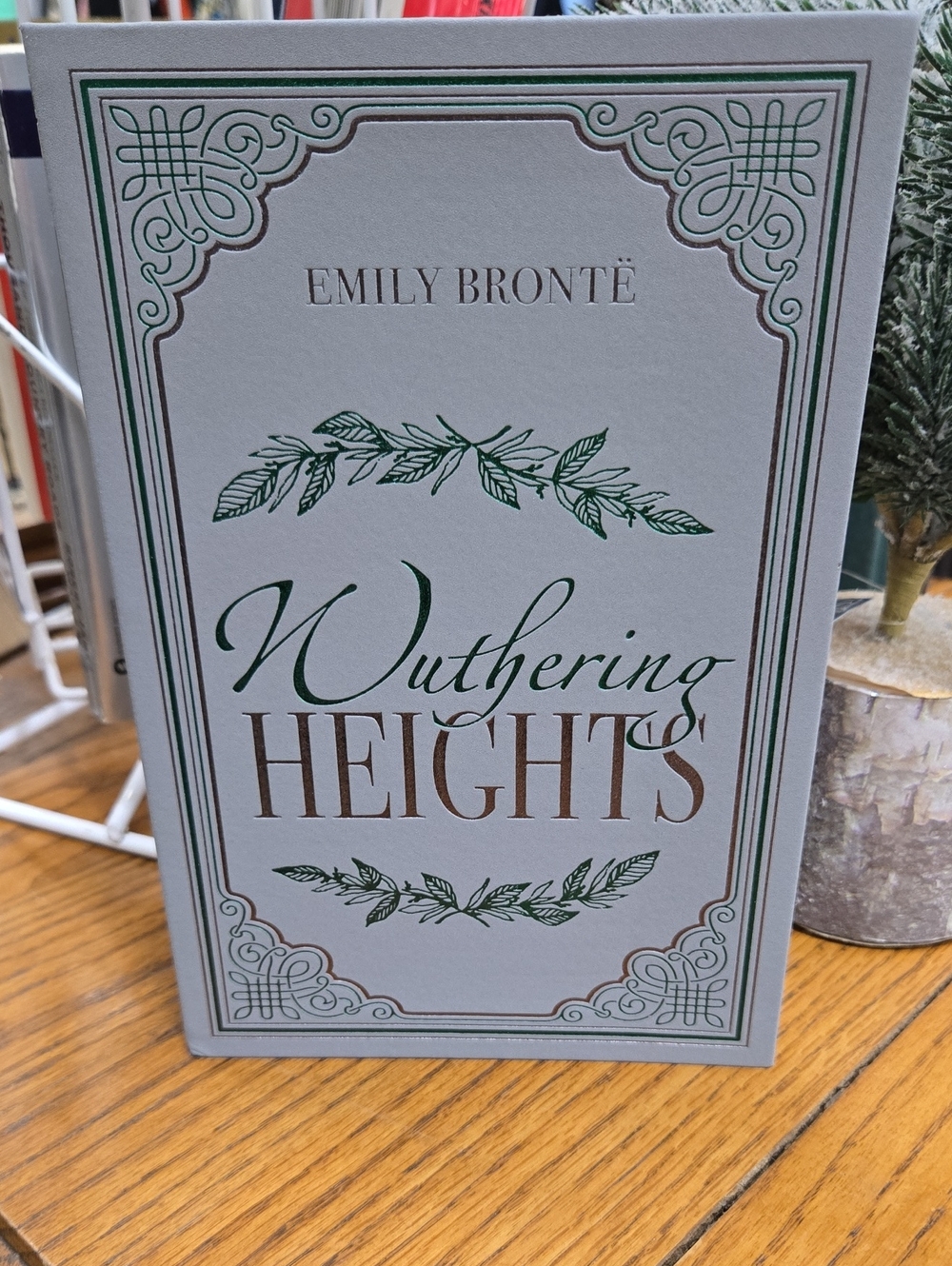 Wuthering Heights Book – Gray and Green